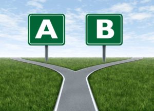 A/B split testing is the only true path to marketing genius!