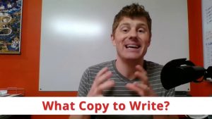 What type of copy to write for clients (for big fees and paydays)