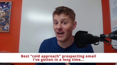 Best “cold approach” prospecting email I’ve gotten in a long time