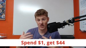 Spend $1, get $44 [email marketing]