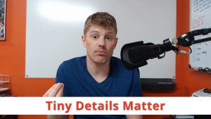 Tiny Details Matter [copywriting rant]