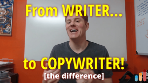 From WRITER to COPYWRITER [the difference]