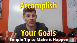 Simple Tip to Accomplish Your Biggest Goals in 2021