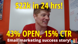 “$22k in 24 hours” [email copywriting]