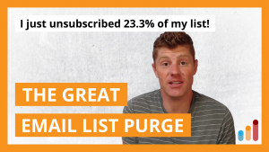 The Purge: Why I just Unsubscribed 23.3% of my Email List