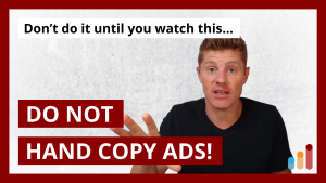 Warning: DO NOT hand-copy ads from famous copywriters!