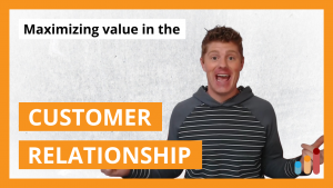 “One and done” sales? How to keep marketing & build a relationship…