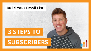 3 steps to build your email list [email marketing]