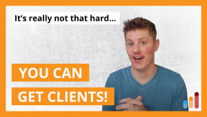 This makes it easy to get clients
