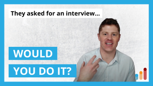 I’ll say yes to most interview requests… But NOT THIS ONE!