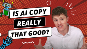 If AI is replacing copywriters, why do I still write my own copy? | The Death of Copywriting