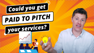 Could you get PAID TO PITCH your services? | Get clients to PAY YOU for the privilege of buying