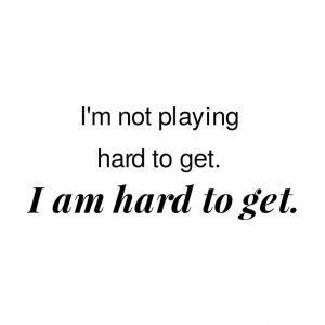 Be more attractive by playing hard to get…